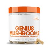 Genius Mushrooms Mistura Orgânica de 3 Cogumelos