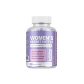 Gomas de equilíbrio femininas de ervas inorgânicas