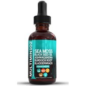 MultiMin102 All-in-One Liquid Mineral Gots-Multivitamina da natureza para bem-estar holístico