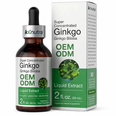Extrato Líquido Vegetariano de Ginkgo Biloba