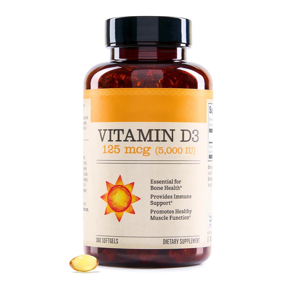 Vitamina d 3 5000 iu sua dose diária de sol para bem -estar holístico